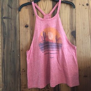 Sunset tank top
